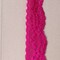 2 Yards 1" Hot Pink Stretch Floral Elastic Lace Trim Narrow Blazing Magenta Soft Lace